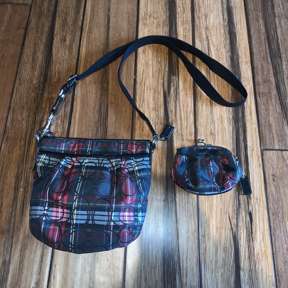 Coach Purse and Coin Pouch